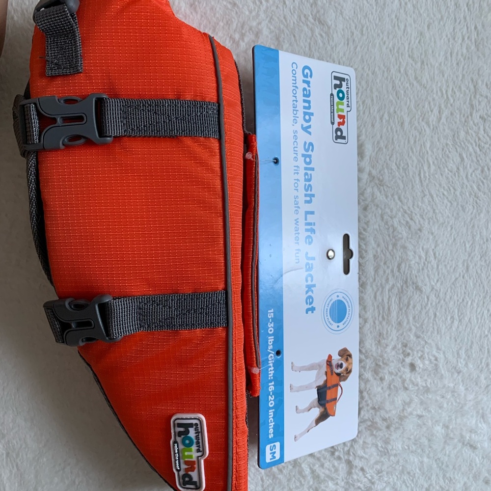 life jacket for small dog (two for $13)